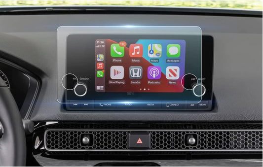 Screen Protector Compatible with 2022-2024 Civic,9H Hardness anti Scratch,Tempered Glass Screen Protector (7Inch)